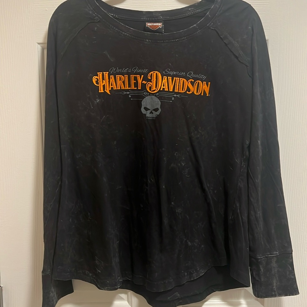 Harley-Davidson Black Long Sleeve Shirt